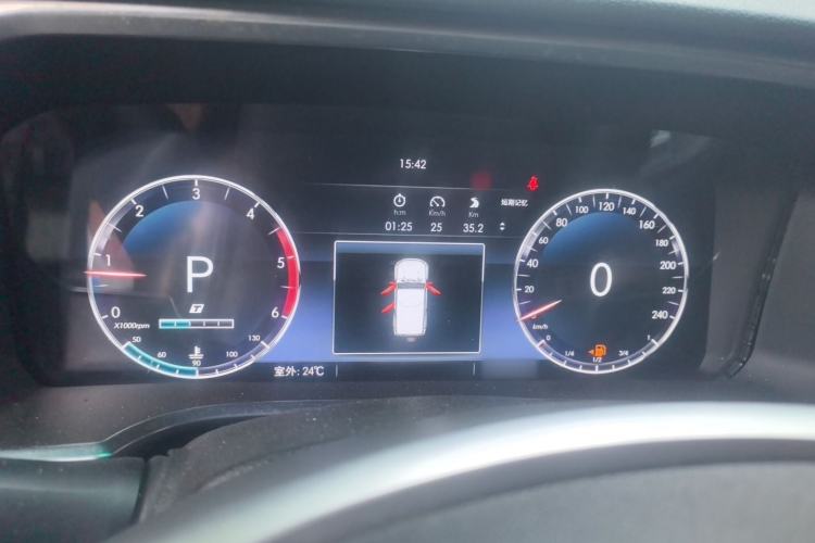 Used BAIC Off-Road BJ40 2021 2.0D Automatic Four-Wheel Drive Blade Hero Edition Pioneer Model Instrument Cluster