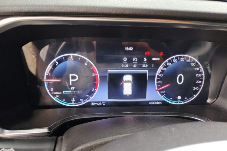 Used BAIC Off-Road BJ40 2021 2.0D Automatic Four-Wheel Drive Blade Hero Edition Adventurer Model (with Front and Rear Electronic Locks) Instrument Cluster