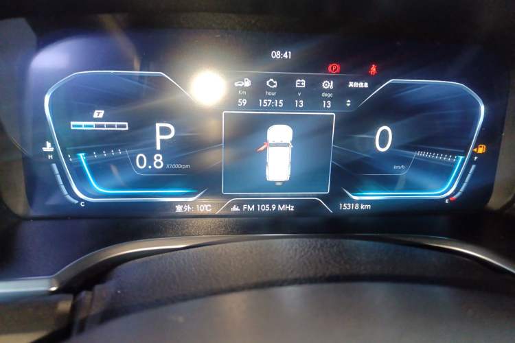 Used BAIC Off-Road BJ40 2021 2.0D Automatic Four-Wheel Drive Blade Hero Edition Adventurer Type Instrument Cluster