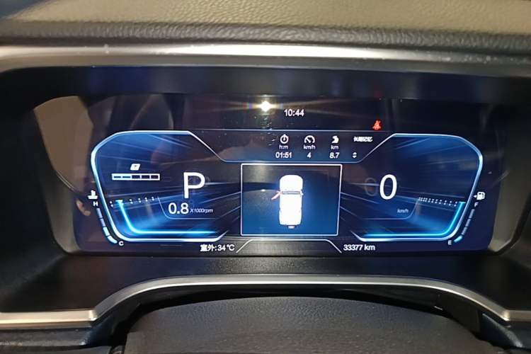 Used BAIC Off-Road BJ40 2021 2.0D Automatic Four-Wheel Drive Blade Hero Edition Adventurer Model (with Front and Rear Electronic Locks) Instrument Cluster