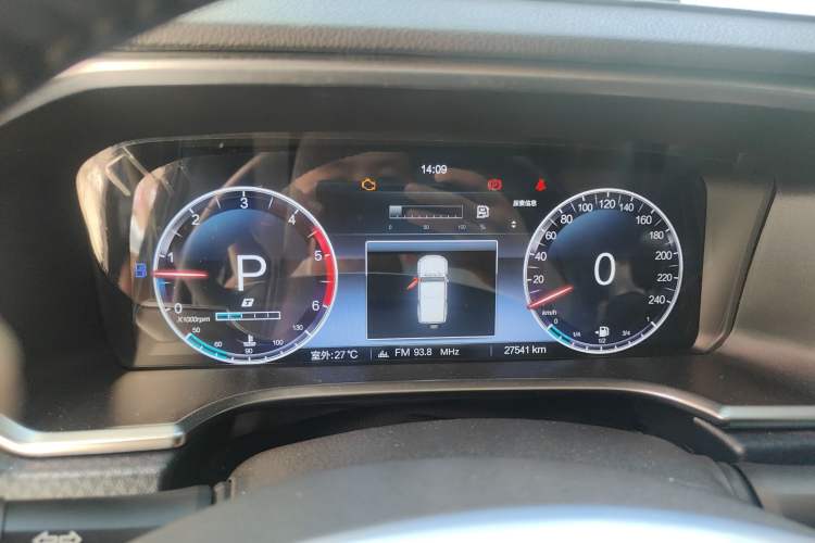 Used BAIC Off-Road BJ40 2021 2.0D Automatic Four-Wheel Drive Blade Hero Edition Adventurer Type Instrument Cluster