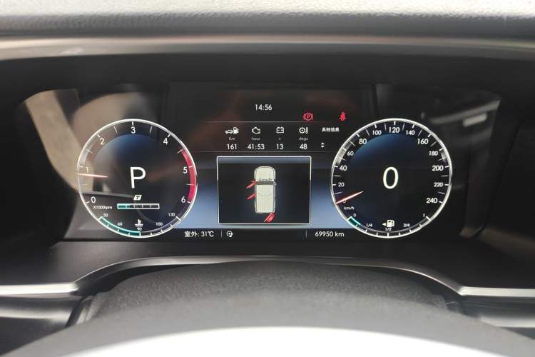 Used BAIC Off-Road BJ40 2021 2.0D Automatic Four-Wheel Drive Blade Hero Edition Adventurer Type Instrument Cluster