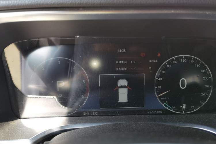 Used BAIC Off-Road BJ40 2021 2.0D Automatic Four-Wheel Drive Blade Hero Edition Adventurer Model (with Front and Rear Electronic Locks) Instrument Cluster