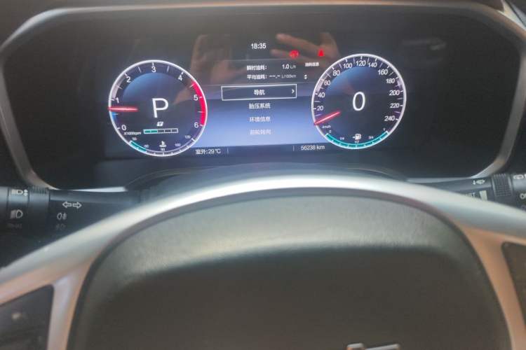 Used BAIC Off-Road BJ40 2021 2.0D Automatic Four-Wheel Drive Blade Hero Edition Adventurer Type Instrument Cluster