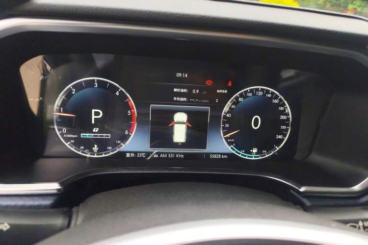 Used BAIC Off-Road BJ40 2021 2.0D Automatic Four-Wheel Drive Blade Hero Edition Adventurer Type Instrument Cluster