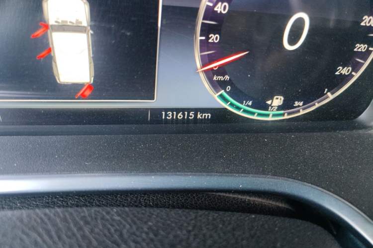 Used BAIC Off-Road BJ40 2021 2.3T Automatic Four-Wheel Drive Blade Hero Edition Supreme Version Odometer Close Up