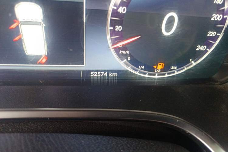 Used BAIC Off-Road BJ40 2021 2.3T Automatic Four-Wheel Drive Blade Hero Edition Supreme Version Odometer Close Up