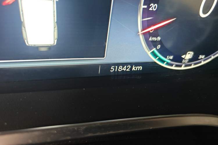 Used BAIC Off-Road BJ40 2021 2.3T Automatic Four-Wheel Drive Blade Hero Edition Supreme Version Odometer Close Up