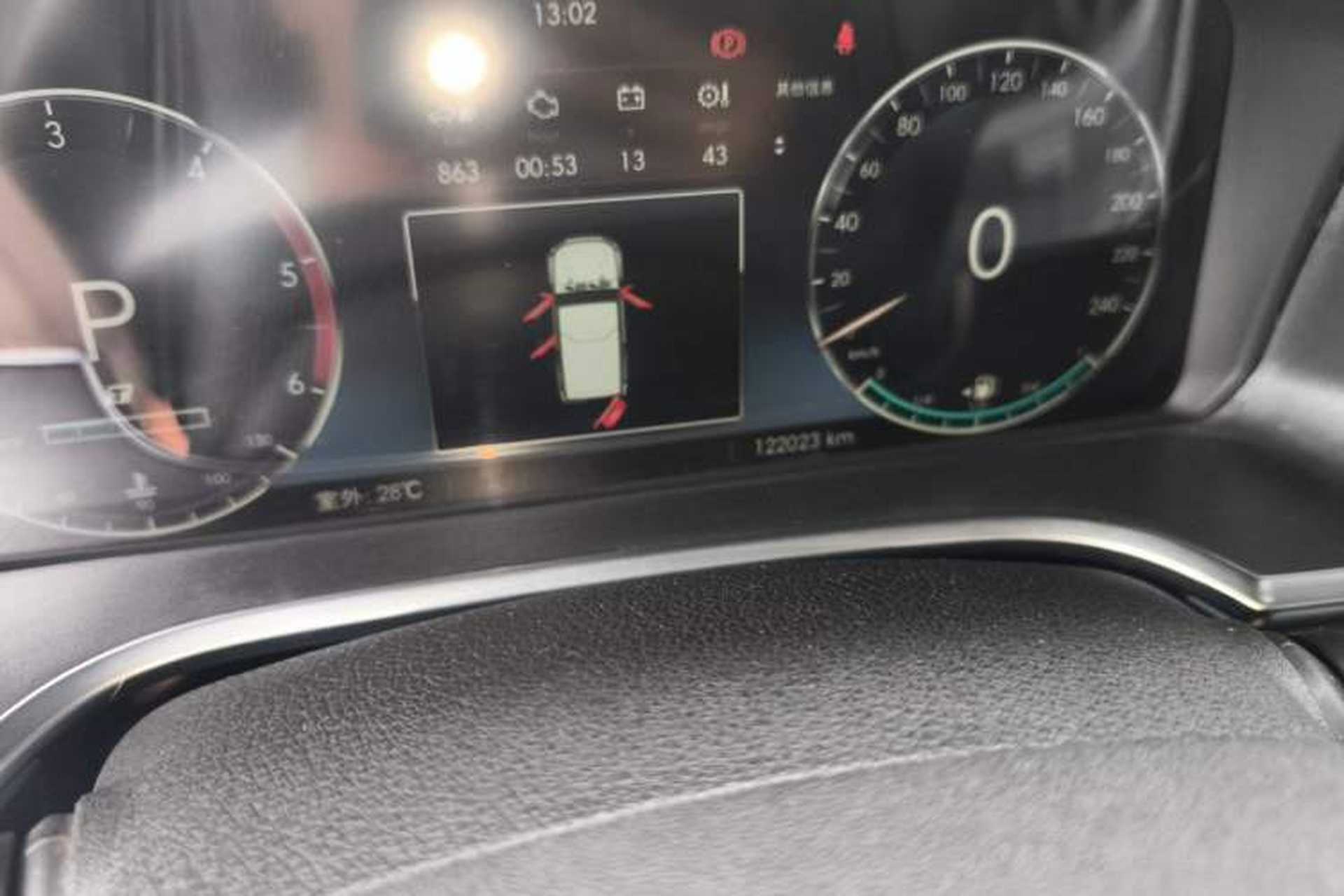 Used BAIC Off-Road BJ40 2021 2.0D Automatic Four-Wheel Drive Blade Hero Edition Adventurer Type Odometer Close Up