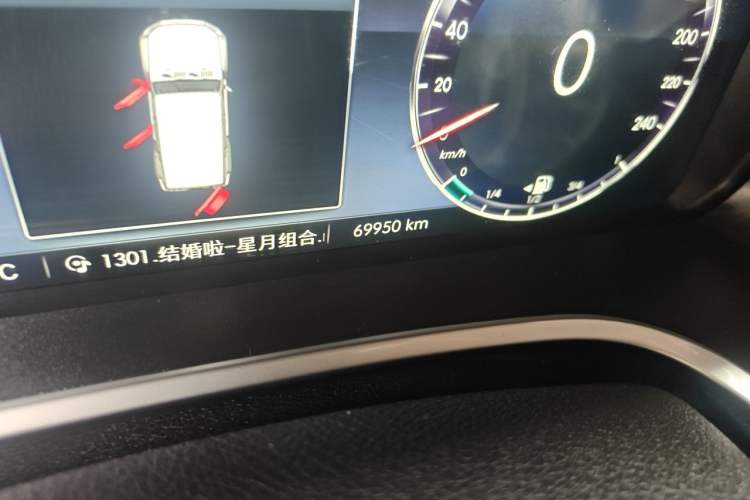 Used BAIC Off-Road BJ40 2021 2.0D Automatic Four-Wheel Drive Blade Hero Edition Adventurer Type Odometer Close Up