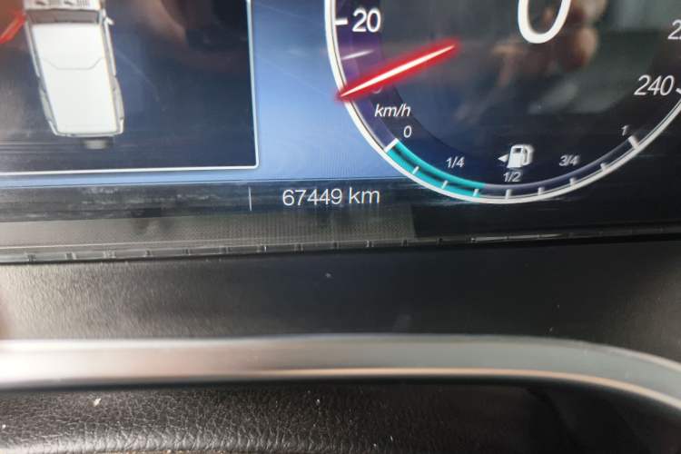 Used BAIC Off-Road BJ40 2021 2.0D Automatic Four-Wheel Drive Blade Hero Edition Adventurer Type Odometer Close Up