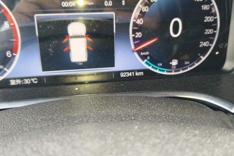 Used BAIC Off-Road BJ40 2021 2.0D Automatic Four-Wheel Drive Blade Hero Edition Adventurer Type Odometer Close Up