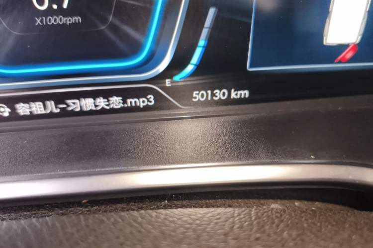 Used BAIC Off-Road BJ40 2021 2.0D Automatic Four-Wheel Drive Blade Hero Edition Adventurer Type Odometer Close Up