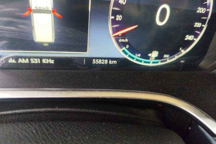Used BAIC Off-Road BJ40 2021 2.0D Automatic Four-Wheel Drive Blade Hero Edition Adventurer Type Odometer Close Up