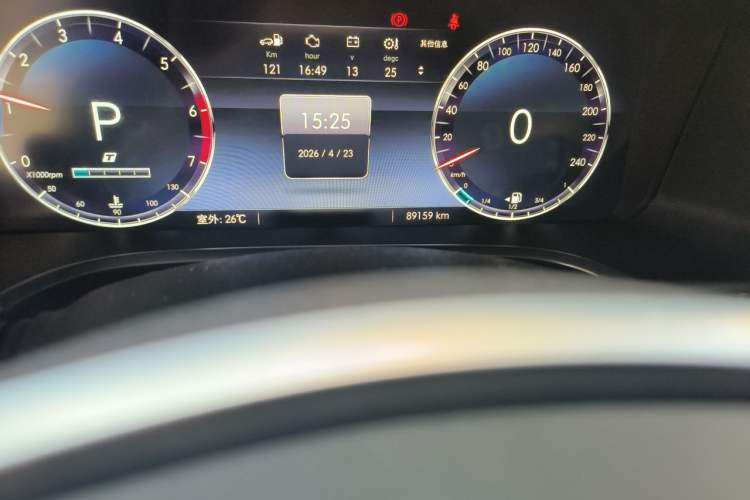 Used BAIC Off-Road BJ40 2021 2.3T Automatic Four-Wheel Drive Blade Hero Edition Supreme Version Odometer Close Up