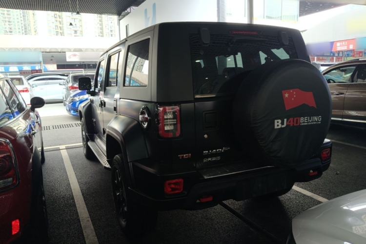 Used BAIC Off-Road BJ40 2021 2.0D Automatic Four-Wheel Drive Blade Hero Edition Adventurer Type Rear Left 45 Deg