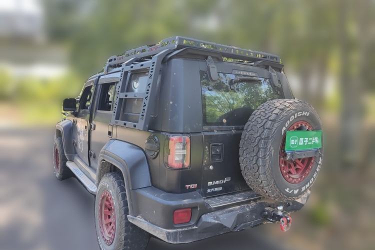 Used BAIC Off-Road BJ40 2021 2.0D Automatic Four-Wheel Drive Blade Hero Edition Adventurer Model (with Front and Rear Electronic Locks) Rear Left 45 Deg