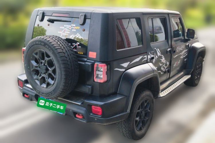 Used BAIC Off-Road BJ40 2021 2.0D Automatic Four-Wheel Drive Blade Hero Edition Adventurer Type Rear Right 45 Deg