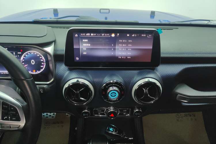 Used BAIC Off-Road BJ40 2021 2.3T Automatic Four-Wheel Drive Blade Hero Edition Supreme Version Audio And AC Panel