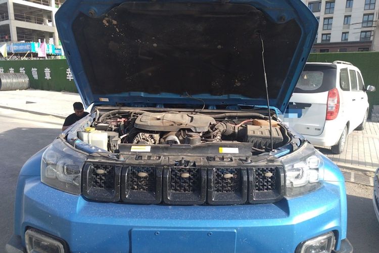 Used BAIC Off-Road BJ40 2021 2.3T Automatic Four-Wheel Drive Blade Hero Edition Supreme Version Engine Bay