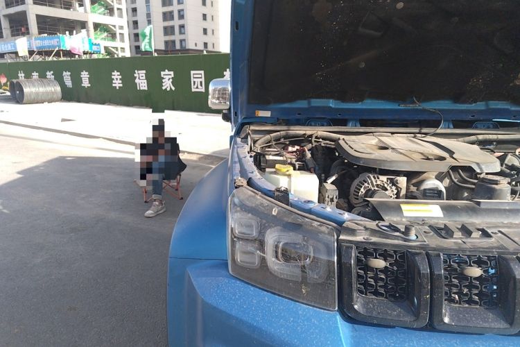 Used BAIC Off-Road BJ40 2021 2.3T Automatic Four-Wheel Drive Blade Hero Edition Supreme Version Engine Bay Right