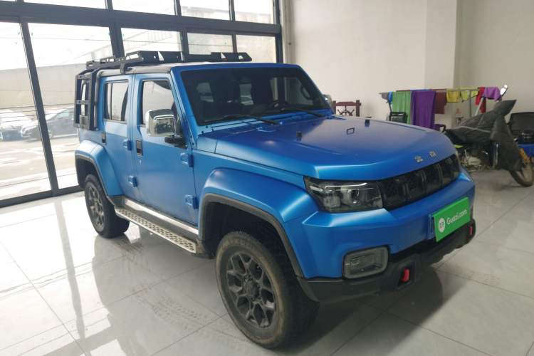Used BAIC Off-Road BJ40 2021 2.3T Automatic Four-Wheel Drive Blade Hero Edition Supreme Version Front Right 45 Deg