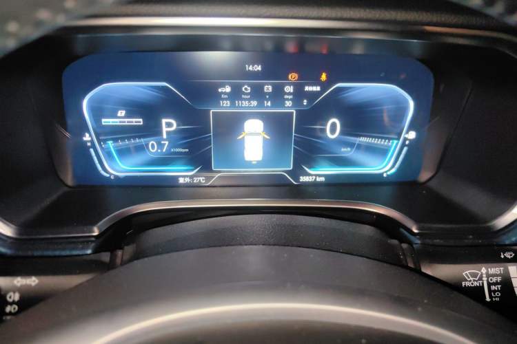 Used BAIC Off-Road BJ40 2021 2.0D Automatic Four-Wheel Drive Blade Hero Edition Adventurer Type Instrument Cluster
