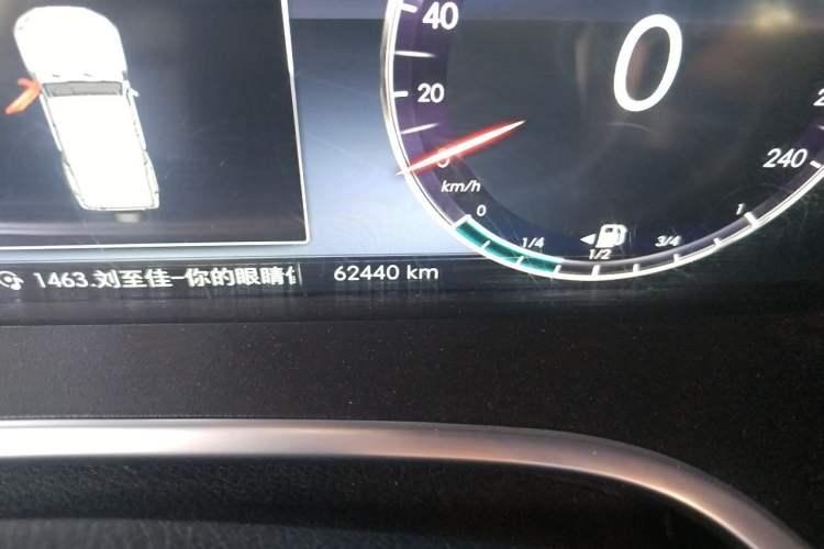 Used BAIC Off-Road BJ40 2021 2.3T Automatic Four-Wheel Drive Blade Hero Edition Supreme Version Odometer Close Up