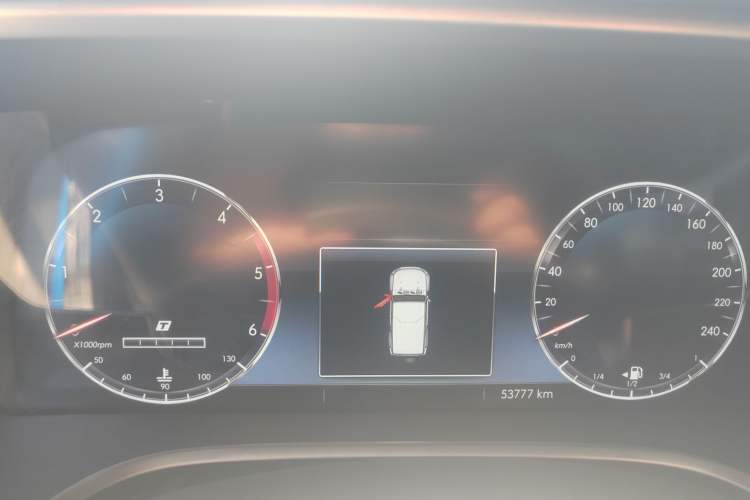 Used BAIC Off-Road BJ40 2021 2.0D Automatic Four-Wheel Drive Blade Hero Edition Adventurer Type Odometer Close Up