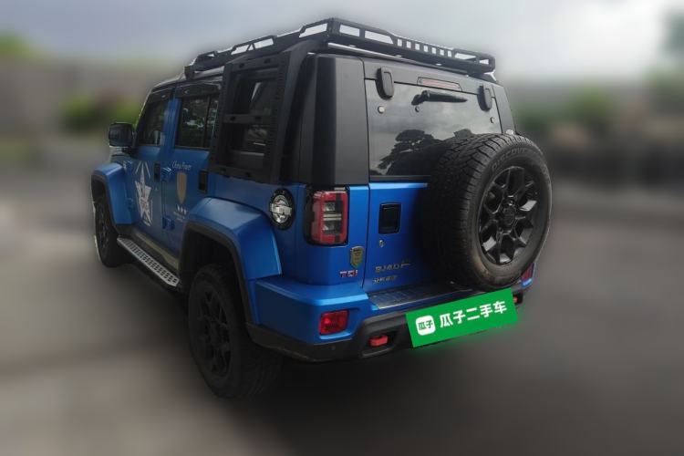 Used BAIC Off-Road BJ40 2021 2.0D Automatic Four-Wheel Drive Blade Hero Edition Adventurer Model (with Front and Rear Electronic Locks) Rear Left 45 Deg
