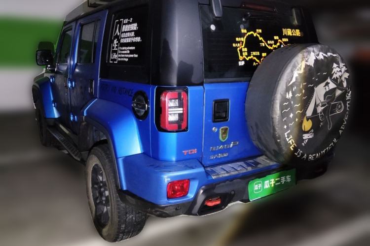 Used BAIC Off-Road BJ40 2021 2.0D Automatic Four-Wheel Drive Blade Hero Edition Adventurer Model (with Front and Rear Electronic Locks) Rear Left 45 Deg