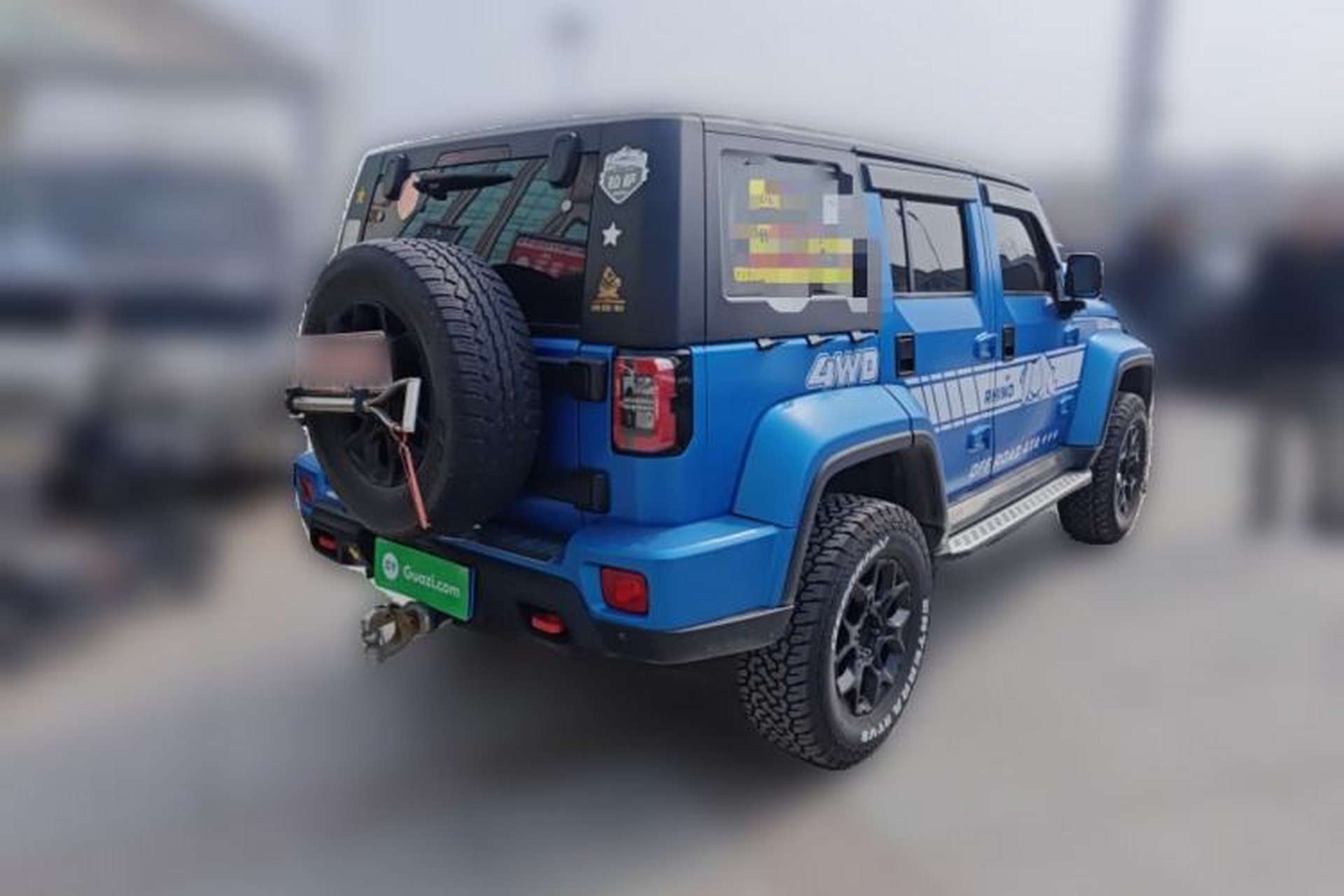 Used BAIC Off-Road BJ40 2021 2.0D Automatic Four-Wheel Drive Blade Hero Edition Adventurer Type Rear Right 45 Deg