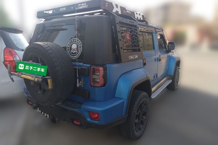 Used BAIC Off-Road BJ40 2021 2.3T Automatic Four-Wheel Drive Blade Hero Edition Supreme Version Rear Right 45 Deg