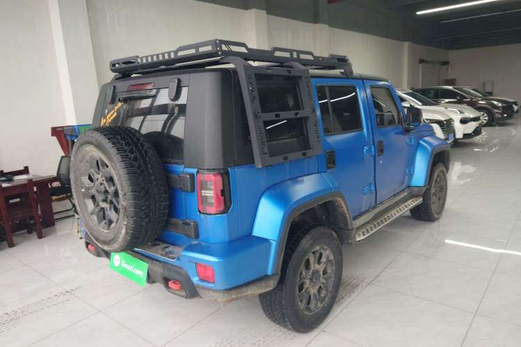 Used BAIC Off-Road BJ40 2021 2.3T Automatic Four-Wheel Drive Blade Hero Edition Supreme Version Rear Right 45 Deg