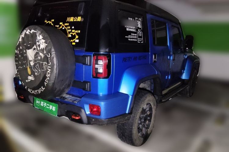 Used BAIC Off-Road BJ40 2021 2.0D Automatic Four-Wheel Drive Blade Hero Edition Adventurer Model (with Front and Rear Electronic Locks) Rear Right 45 Deg