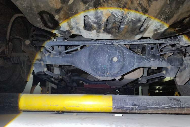 Used BAIC Off-Road BJ40 2021 2.0T Automatic Four-Wheel Drive Ring the Tower Champion Edition Chassis Rear