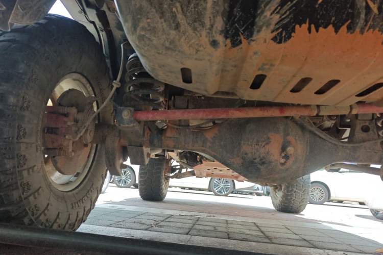 Used BAIC Off-Road BJ40 2021 2.0T Automatic Four-Wheel Drive Ring the Tower Champion Edition Chassis Rear