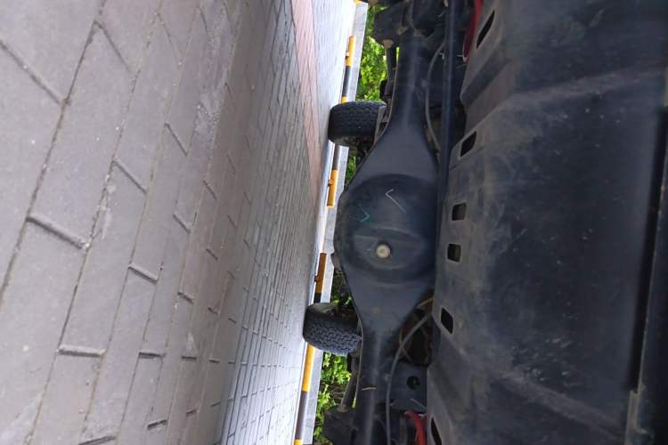 Used BAIC Off-Road BJ40 2021 2.0T Automatic Four-Wheel Drive Ring the Tower Champion Edition Chassis Rear