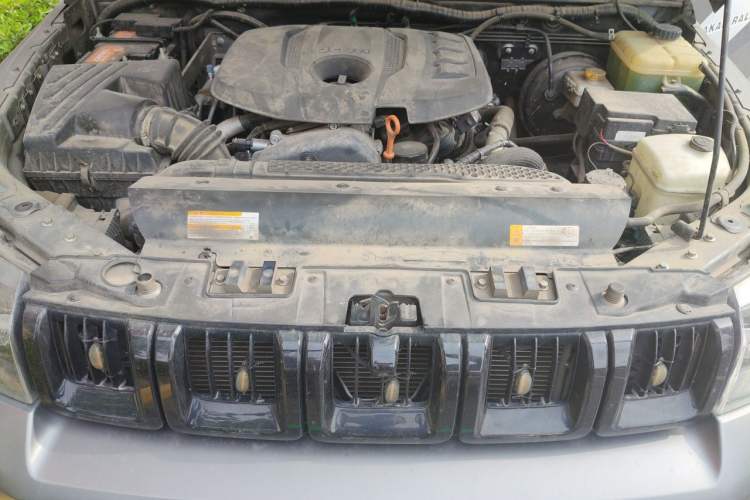 Used BAIC Off-Road BJ40 2021 2.0T Automatic Four-Wheel Drive Ring the Tower Champion Edition Engine Bay