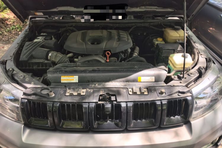 Used BAIC Off-Road BJ40 2021 2.0T Automatic Four-Wheel Drive Ring the Tower Champion Edition Engine Bay