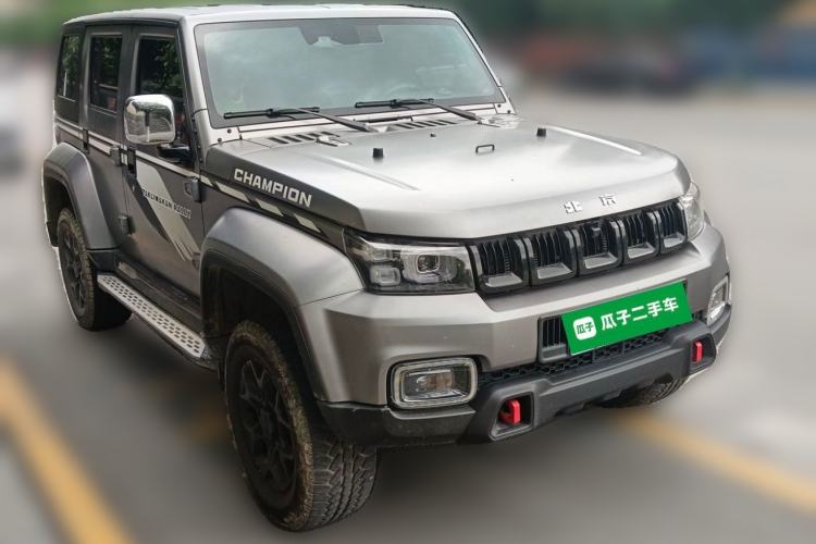Used BAIC Off-Road BJ40 2021 2.0T Automatic Four-Wheel Drive Ring the Tower Champion Edition Front Right 45 Deg