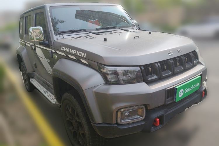 Used BAIC Off-Road BJ40 2021 2.0T Automatic Four-Wheel Drive Ring the Tower Champion Edition Front Right 45 Deg