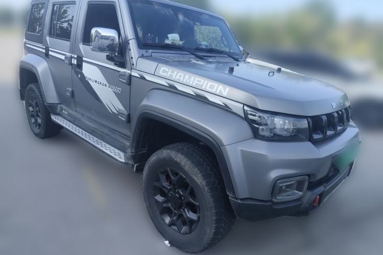 Used BAIC Off-Road BJ40 2021 2.0T Automatic Four-Wheel Drive Ring the Tower Champion Edition Front Right 45 Deg