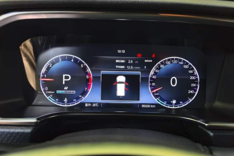 Used BAIC Off-Road BJ40 2021 2.0T Automatic Four-Wheel Drive Ring the Tower Champion Edition Instrument Cluster