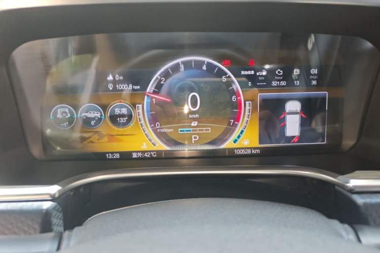 Used BAIC Off-Road BJ40 2021 2.0T Automatic Four-Wheel Drive Ring the Tower Champion Edition Instrument Cluster