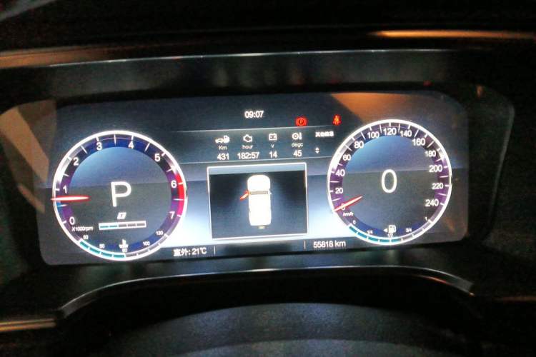 Used BAIC Off-Road BJ40 2021 2.0T Automatic Four-Wheel Drive Ring the Tower Champion Edition Instrument Cluster