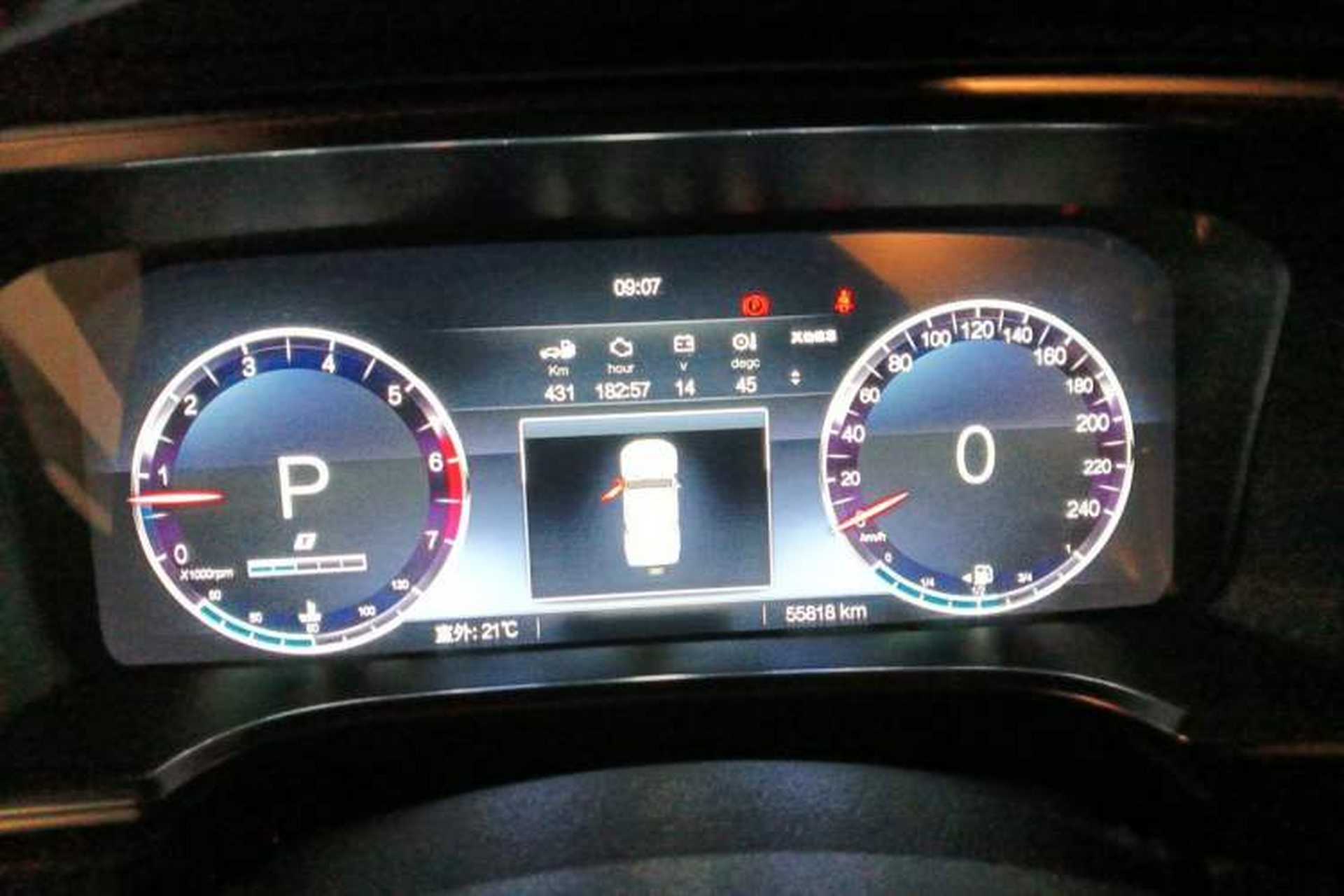 Used BAIC Off-Road BJ40 2021 2.0T Automatic Four-Wheel Drive Ring the Tower Champion Edition Instrument Cluster