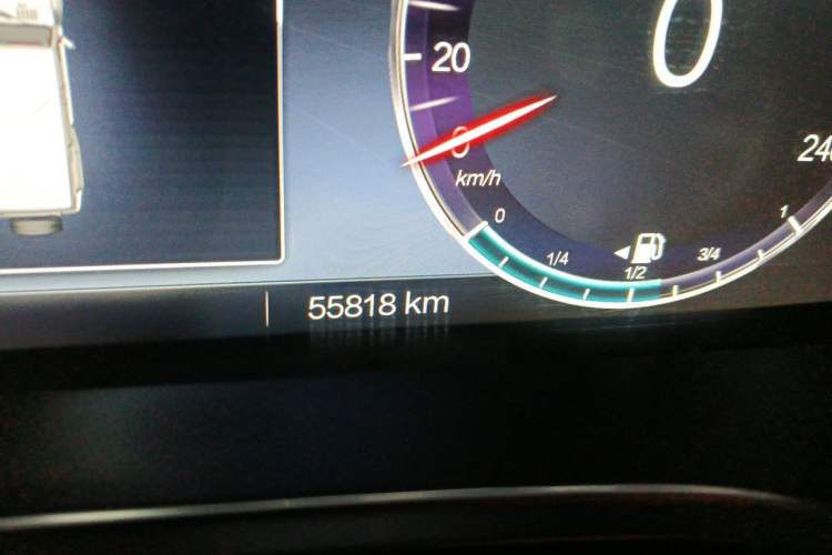 Used BAIC Off-Road BJ40 2021 2.0T Automatic Four-Wheel Drive Ring the Tower Champion Edition Odometer Close Up