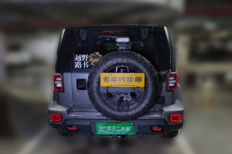 Used BAIC Off-Road BJ40 2021 2.0T Automatic Four-Wheel Drive Ring the Tower Champion Edition Rear