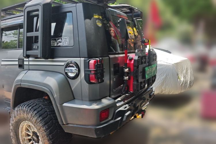 Used BAIC Off-Road BJ40 2021 2.0T Automatic Four-Wheel Drive Ring the Tower Champion Edition Rear